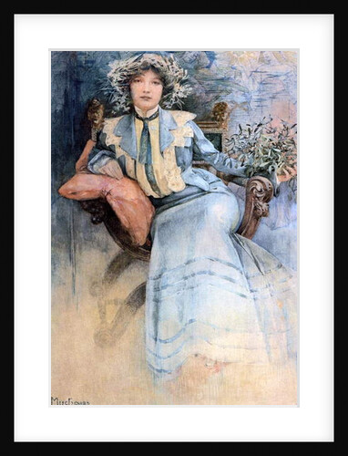 The artist's wife, 1903 by Alphonse Marie Mucha