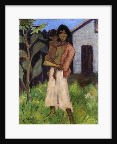 Mother and Child, 1927 by Otto Muller or Mueller