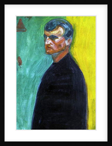 Self portrait, c.1904 by Edvard Munch