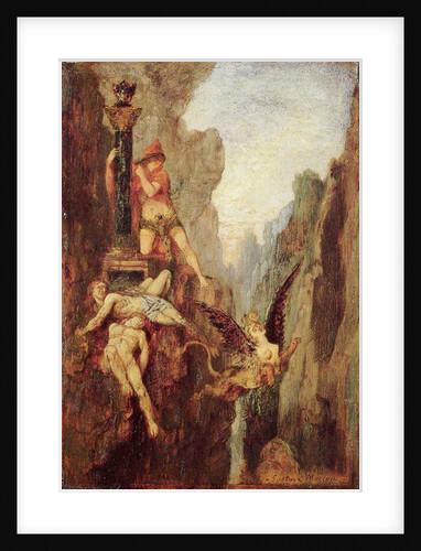 The Sphinx Defeated, c.1878 by Gustave Moreau