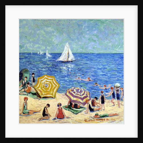 Oak Tree Beach, c.1914 by Minnie Harms Neebe