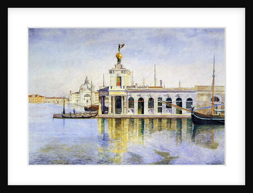 Venice, the Dogana, 1874 by Henry Roderick Newman