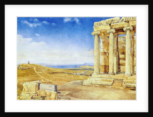 The Temple of Athena Nike, Acropolis, Athens, 1893 by Henry Roderick Newman