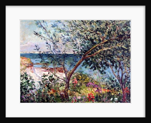 The artist's garden in Brittany, 1905 by Maxime Emile Louis Maufra