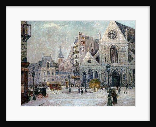 The Church of St. Nicolas-des-Champs, rue St. Martin, Paris, 1908 by Maxime Emile Louis Maufra