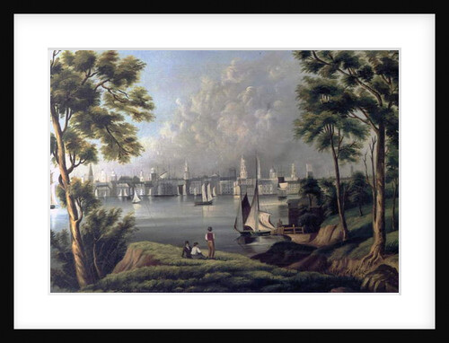 The Silver City, 1842 by Henrietta McKenney