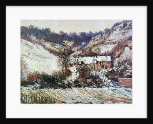 Snow near Falaise, Normandy, c.1885-86 by Claude Monet