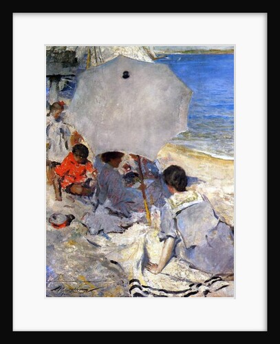 On the Beach, c.1900-05 by Charles Webster Hawthorne
