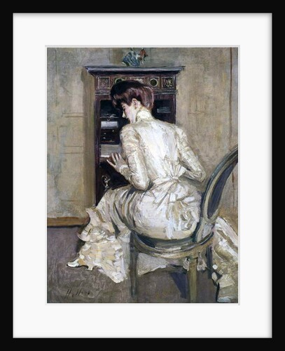 The Artist's Wife at her Secretaire, c.1900 by Paul Cesar Helleu