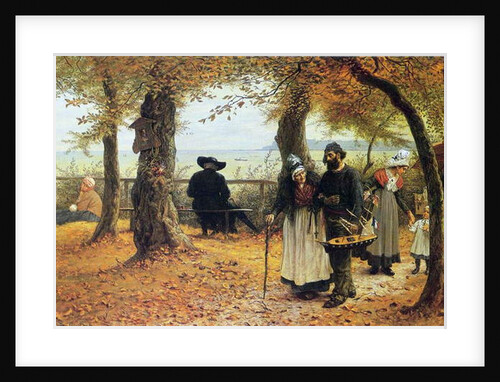 Bringing the Ex-voto to the Church, 1875 by William John Hennessy