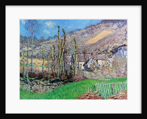 Winter at the Val de Falaise, Normandy, 1885 by Claude Monet