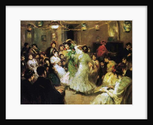 A Flamenco Party at Home, 1908 by Francis Luis Mora