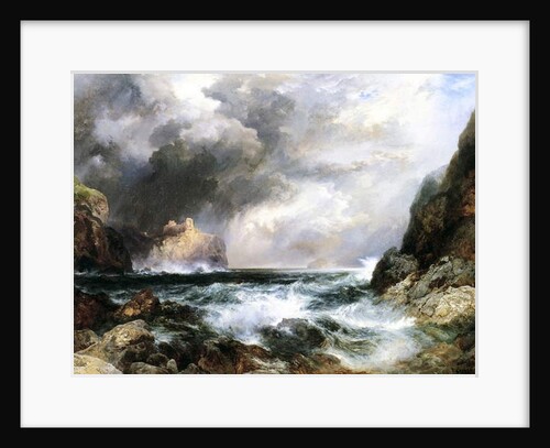 Castle in Scotland, 1910 by Thomas Moran