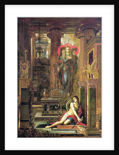 Orestes and the Erinyes, 1891 by Gustave Moreau