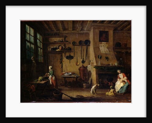 The Bourgeois Kitchen by Jean-Baptiste Lallemand