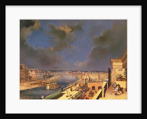 View of Vienna, 1819 by F. de Maleck