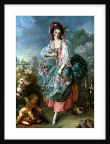 Portrait of Mademoiselle Guimard as Terpsichore, c.1799 by Jacques Louis David