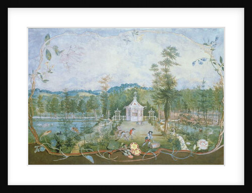 Chinese Pavilion in an English Garden, 18th century by Thomas Robins