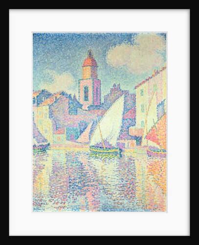The Clocktower at St. Tropez, 1896 by Paul Signac