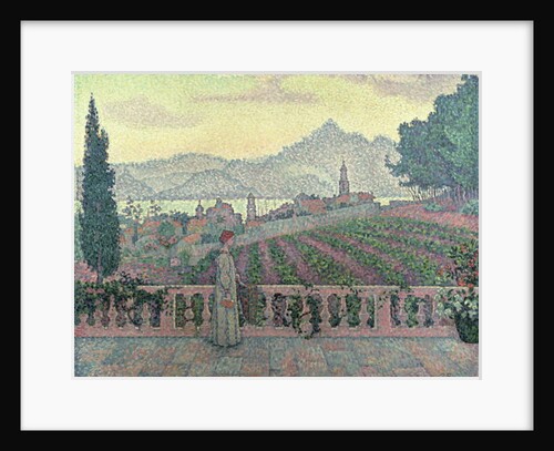 Woman on the Terrace, 1898 by Paul Signac