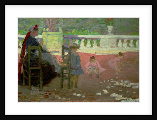 In the Luxembourg Gardens by Henri-Edmond Cross