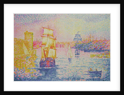 The Port of Marseilles, c.1909 by Henri-Edmond Cross