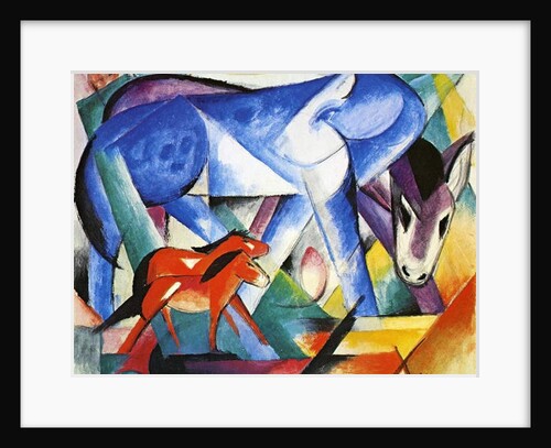 The First Animals, 1913 by Franz Marc