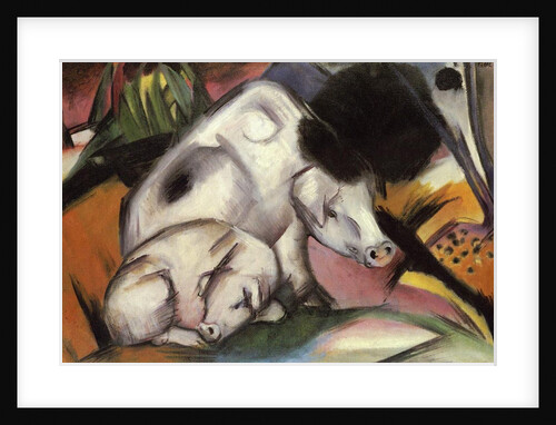 Pigs, 1912 by Franz Marc