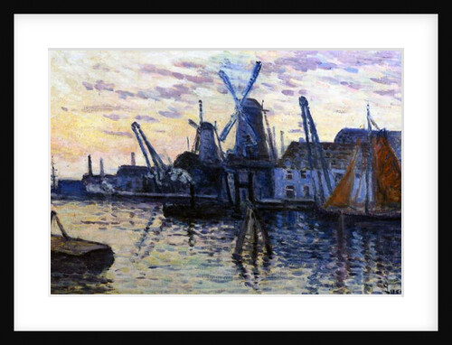 Windmills in Holland, 1908 by Maximilien Luce