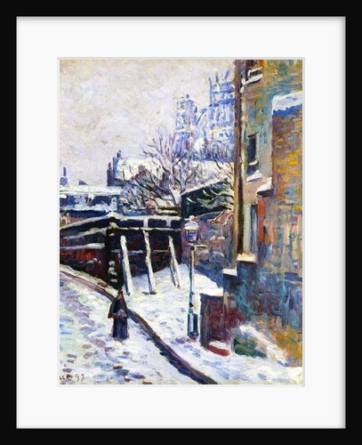 Montmartre, Paris, 1897 by Maximilien Luce