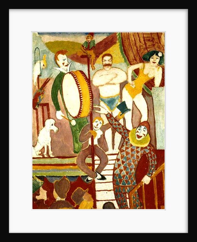Circus Artists, 1911 by August Macke