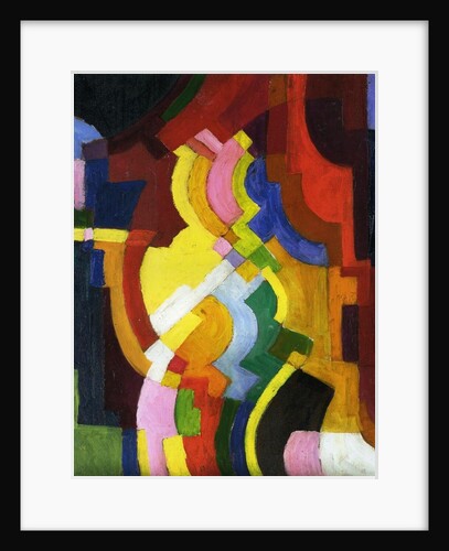 Coloured Forms III, 1913 by August Macke