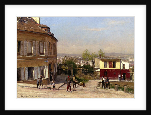 Montmartre, 1875 by Berndt Lindholm
