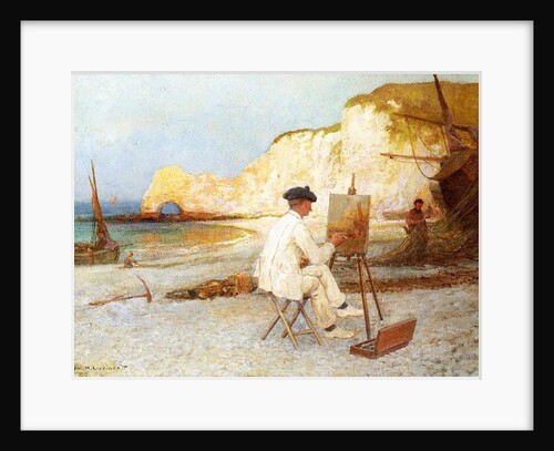 A Painter by the Sea Side, c.1885 by William Henry Lippincott