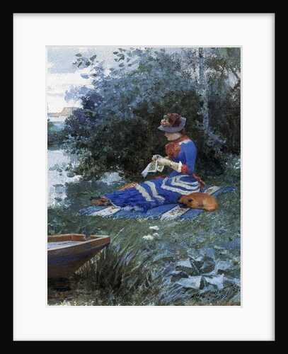 A Quiet Afternoon, 1880 by William Henry Lippincott