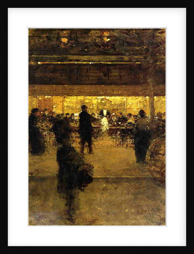 Cafe at Night by Luigi Loir