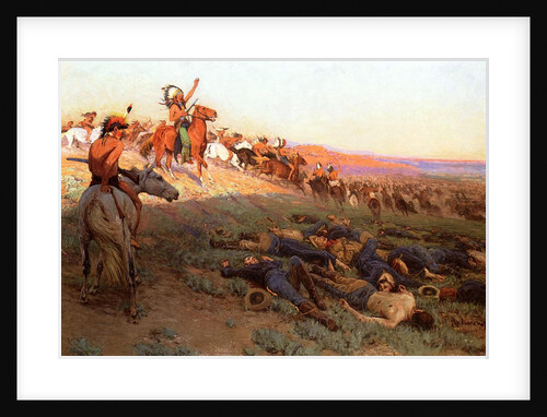 Custer's Last Stand, c.1914 by Richard Lorenz
