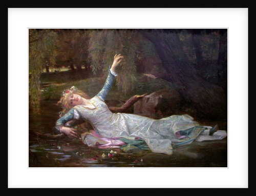 Ophelia, 1883 by Alexandre Cabanel