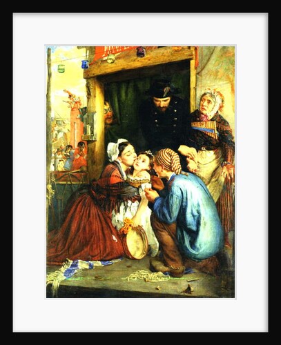 French Peasants Finding their Stolen Child, 1859 by Philip Hermogenes Calderon
