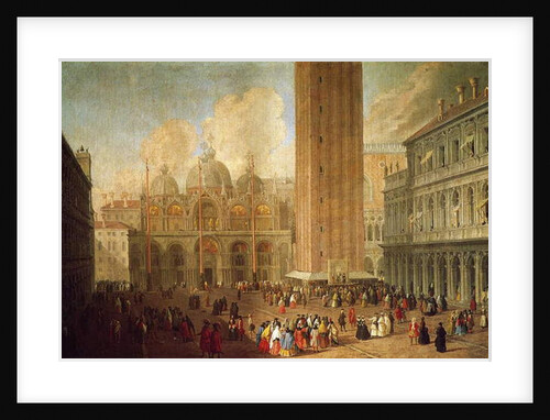 Piazza San Marco, Venice, c.1722 by Luca Carlevaris
