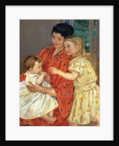 Mother and Sarah with the Baby, 1901 by Mary Stevenson Cassatt