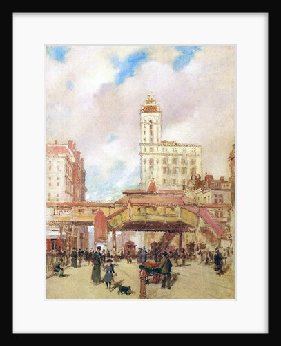 Third Avenue, New York by Paul Cornoyer