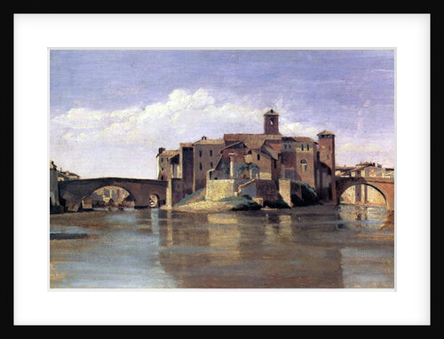 The Island of San Bartolomeo, 1826-28 by Jean Baptiste Camille Corot