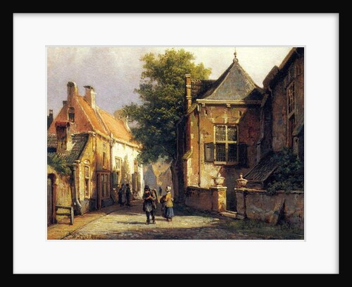 In Amsterdam by Willem Koekkoek