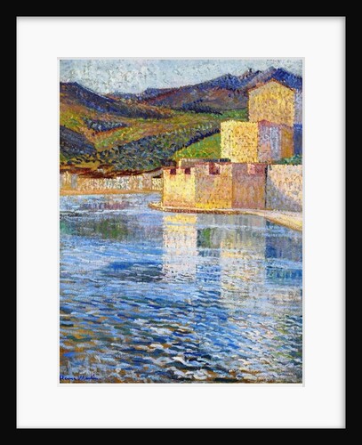 The Ramparts of Collioure, c.1915 by Henri Jean Guillaume Martin