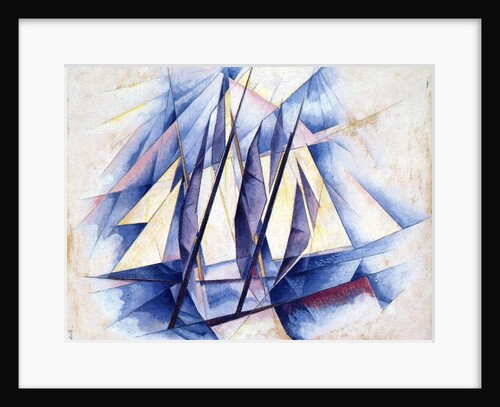 Sailing Boats, 1919 by Charles Demuth