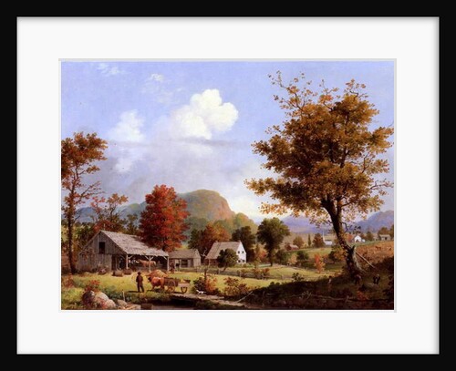 Cider Pressing, 1855 by George Henry Durrie