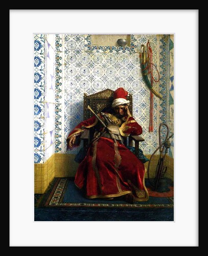 Markos Botsaris, 1874 by Jean Leon Gerome