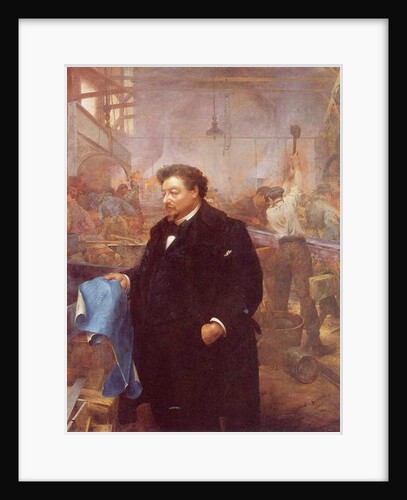 Gustave Eiffel, 1900 by Gabriel Guerin