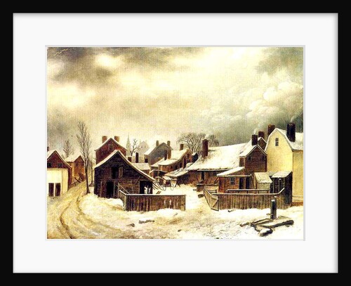 Brooklyn in Winter by Seymour Joseph Guy